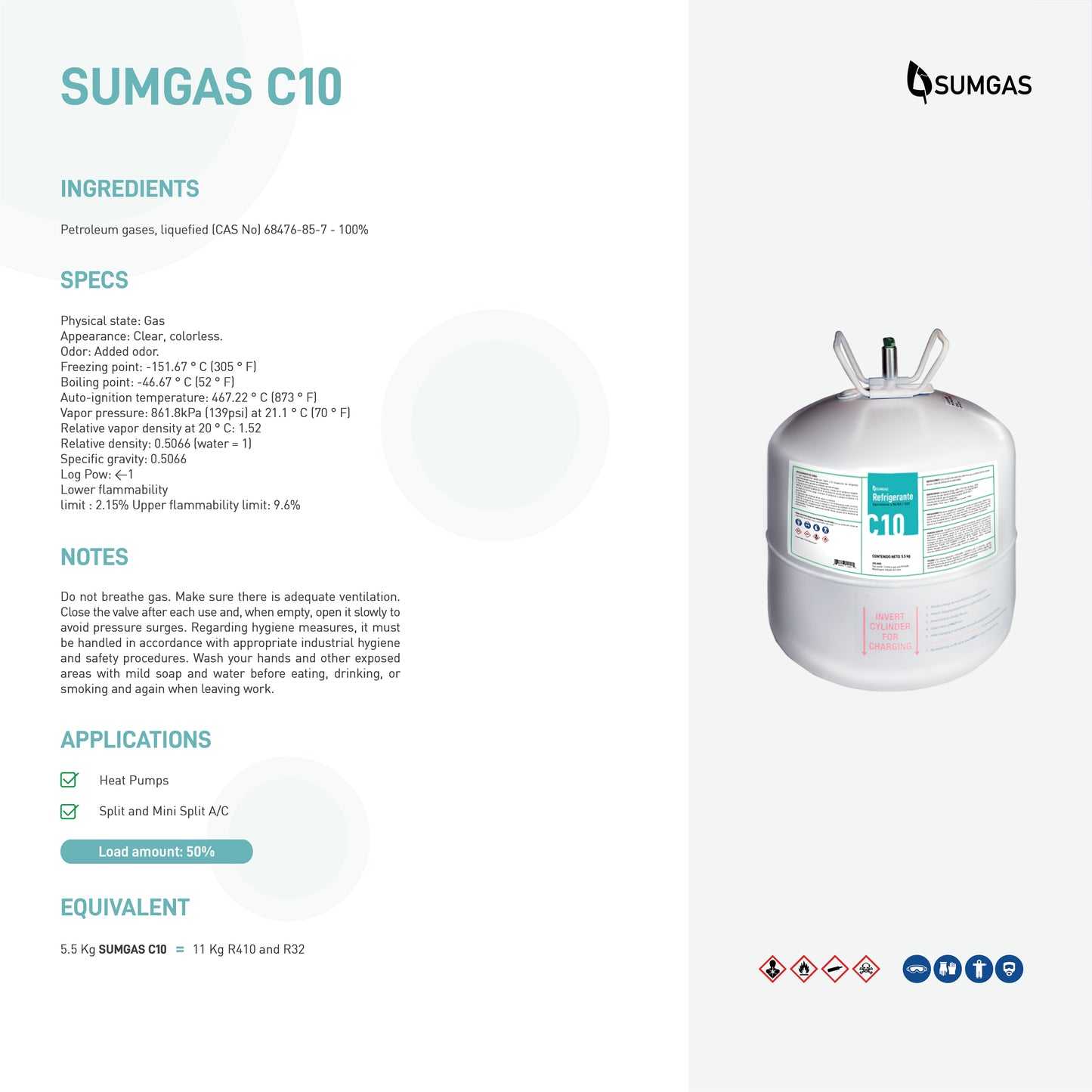 SUMGAS C10