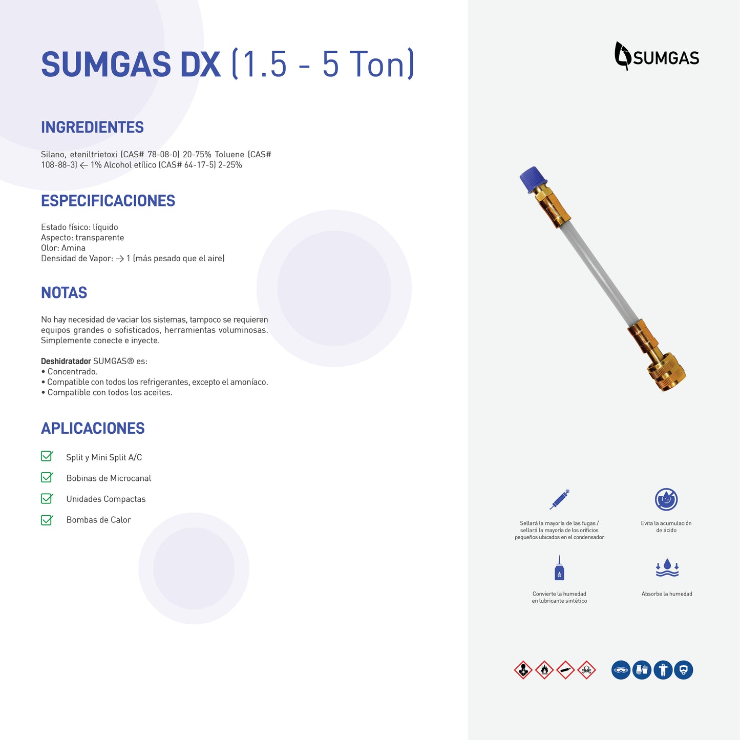 SUMGAS DX (1,5 - 5 Ton)