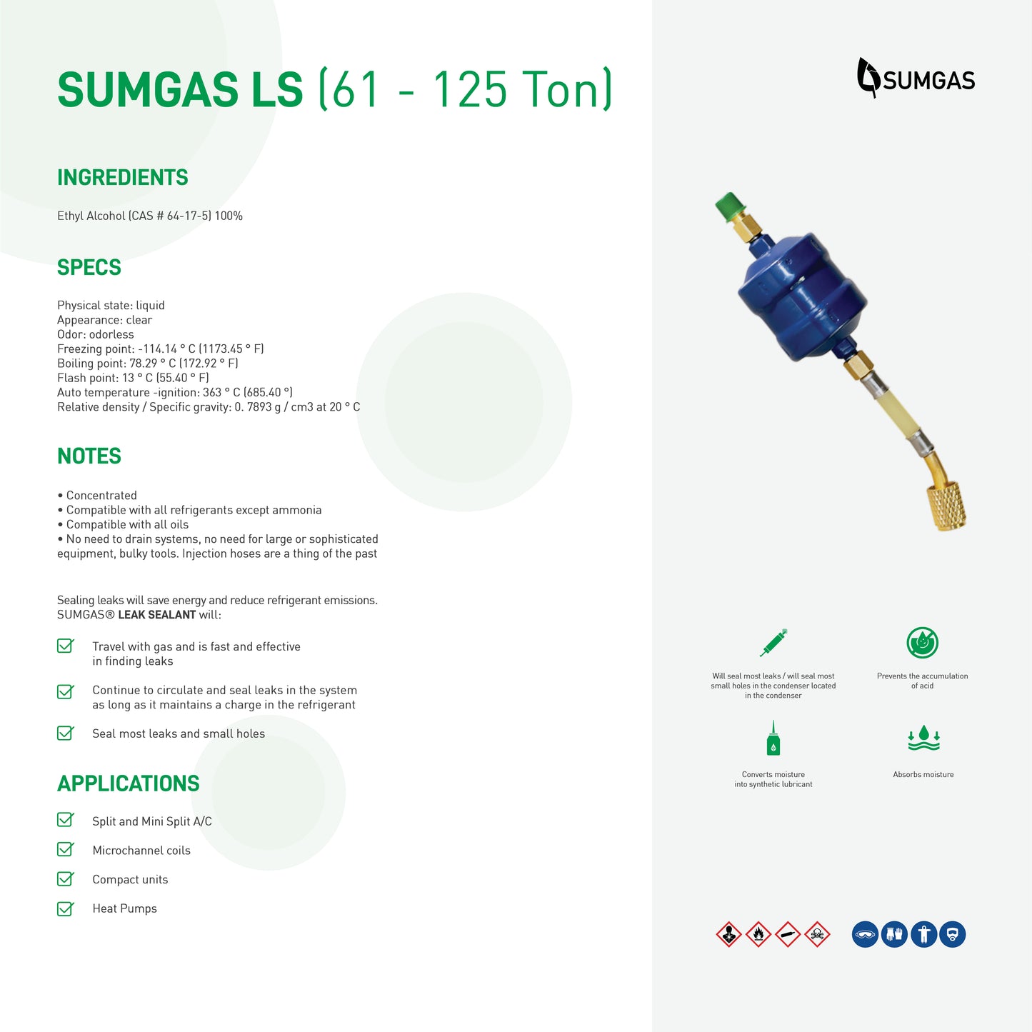 SUMGAS LS (61 - 125 Ton)