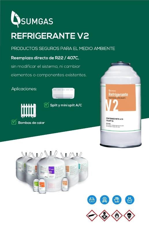 EL V2, UN GAS REFRIGERANTE AMIGABLE.