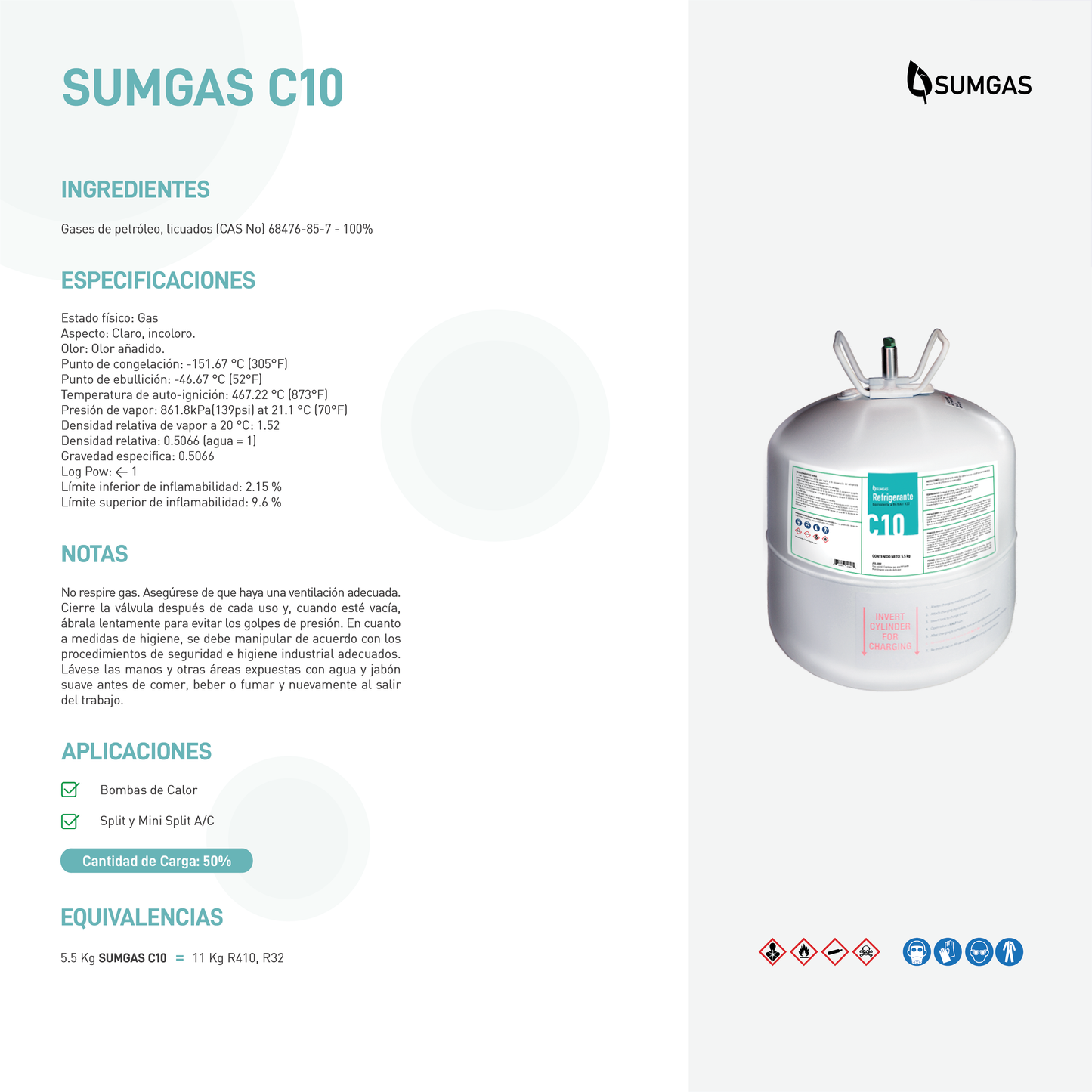 SUMGAS C10