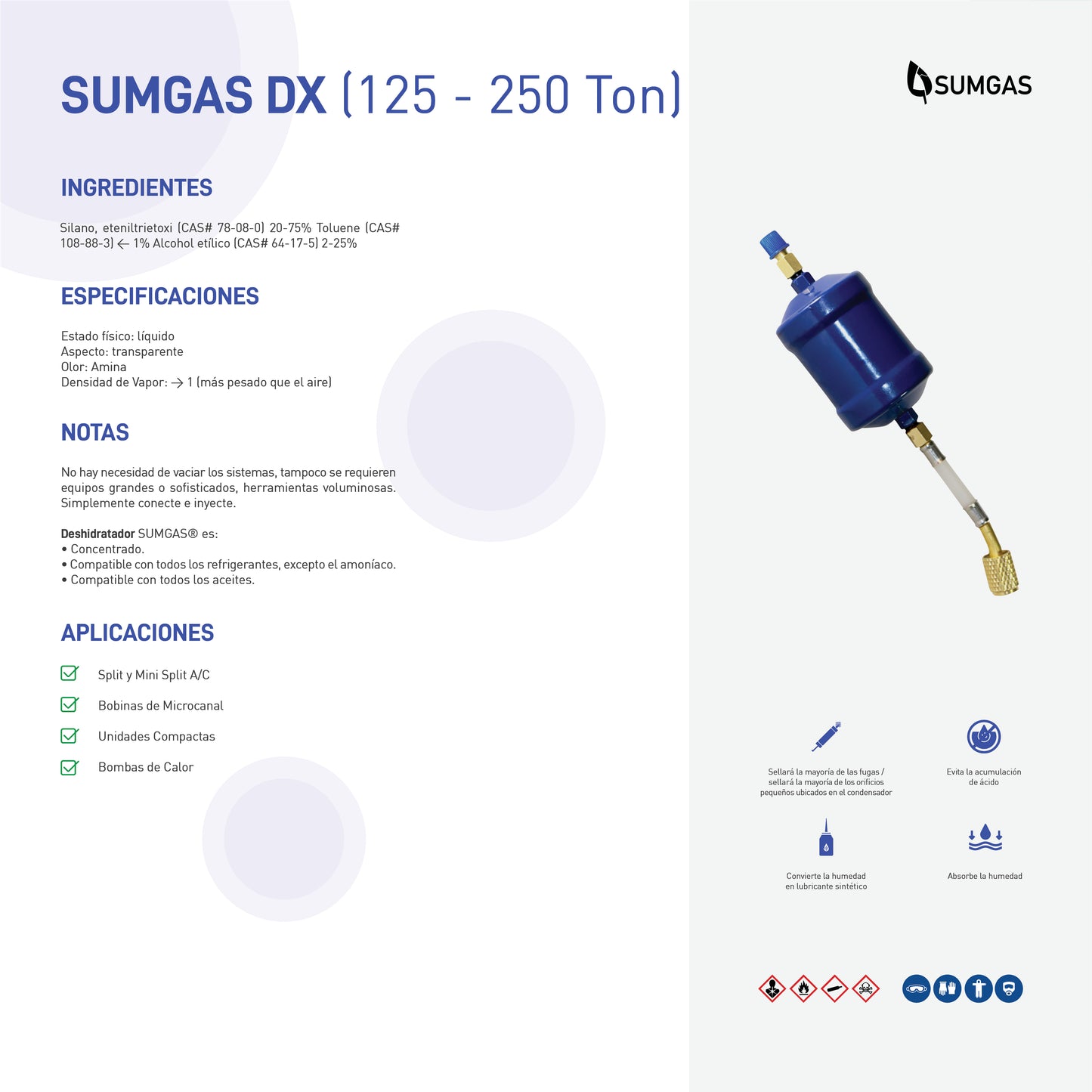 SUMGAS DX (125 - 250 Ton)