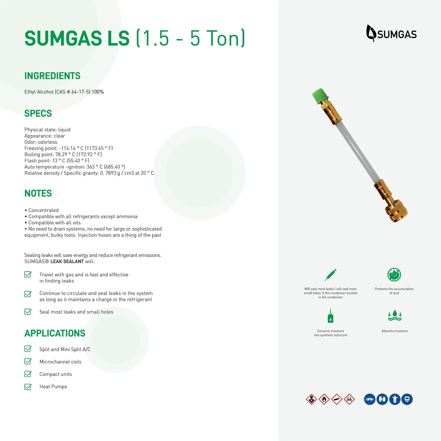 SUMGAS LS (1,5 - 5 Ton)