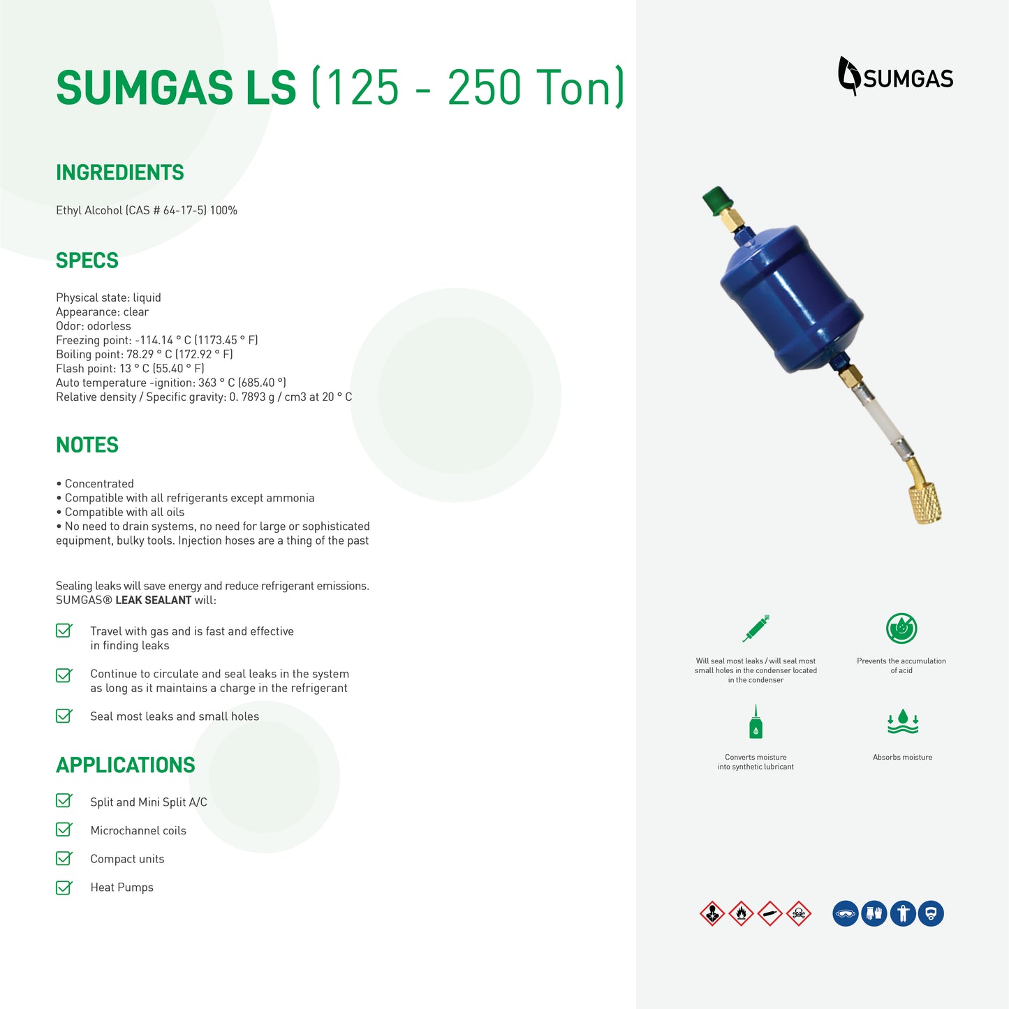 SUMGAS LS (125 - 250 Ton)